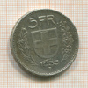 5 франков. Швейцария 1933г