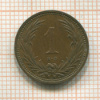 1 филлер. Венгрия 1902г