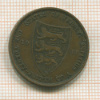1/24 шиллинга. Лжерси 1911г