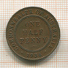 1/2 пенни. Австралия 1936г