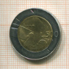 500 лир. Сан-Марино 1990г