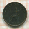 1/2 пенни. Великобритания 1806г