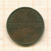 4 пфеннига. Пруссия 1851г