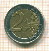 2 евро. 100 лет Международному женскому дню 2011г