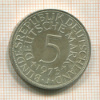 5 марок. Германия 1973г