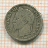 2 франка. Франция 1869г