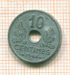 10 сантимов. Франция 1944г