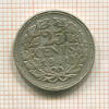 25 центов. Нидерланды 1941г
