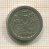 5 центов. Нидерланды 1908г