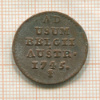 1 лиард. Австрийские Нидерланды 1745г
