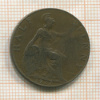 1/2 пенни. Великобритания 1922г