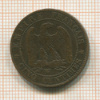 5 сантимов. Франция 1855г
