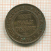 1/2 пенни. Австралия 1916г