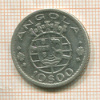 10 эскудо. Ангола 1955г