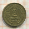 2 франка. Франция 1936г
