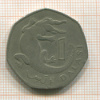 1 даласи. Гамбия 1987г