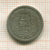 25 центов. Нидерланды 1916г