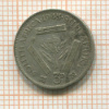 3 пенса. Южная Африка 1945г