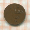 1 геллер. Франкфурт 1822г