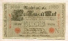 1000 марок. Германия 1910г