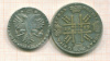 КОПИИ МОНЕТ
Рубль и полтина 1729г.
