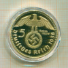 КОПИЯ МОНЕТЫ 5 марок 1938 г.