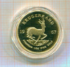 КОПИЯ МОНЕТЫ Крюгерранд 1967 г. ЮАР