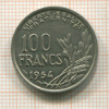 100 франков. Франция 1954г