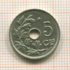 5 сантимов. Бельгия 1932г
