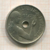 25 сантимов. Испания 1934г
