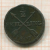 1/2 скиллинга. Швеция 1807г