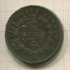 1 цент. Британское Северное Борнео 1890г