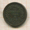 1 сентаво. Мексика 1890г